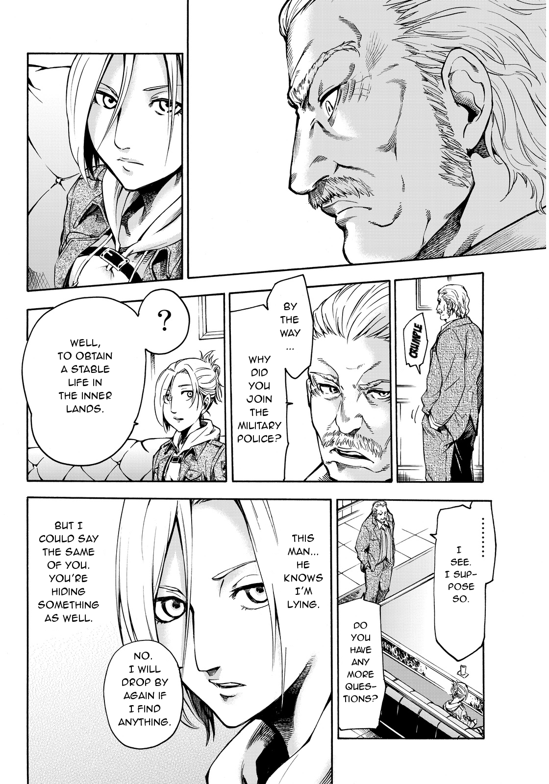 Shingeki no Kyojin - Lost Girls Chapter 1 page 34 - Chapter 1: Carly Stratmann
