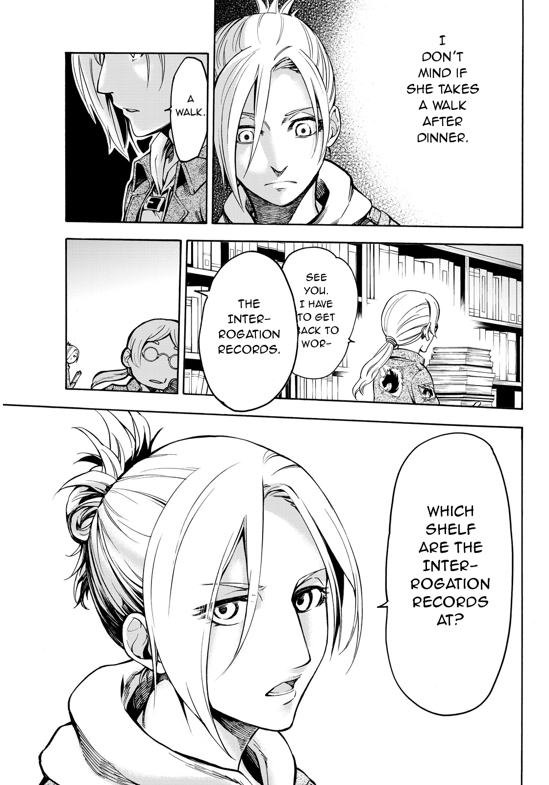 Shingeki no Kyojin - Lost Girls Chapter 1 page 41 - Chapter 1: Carly Stratmann