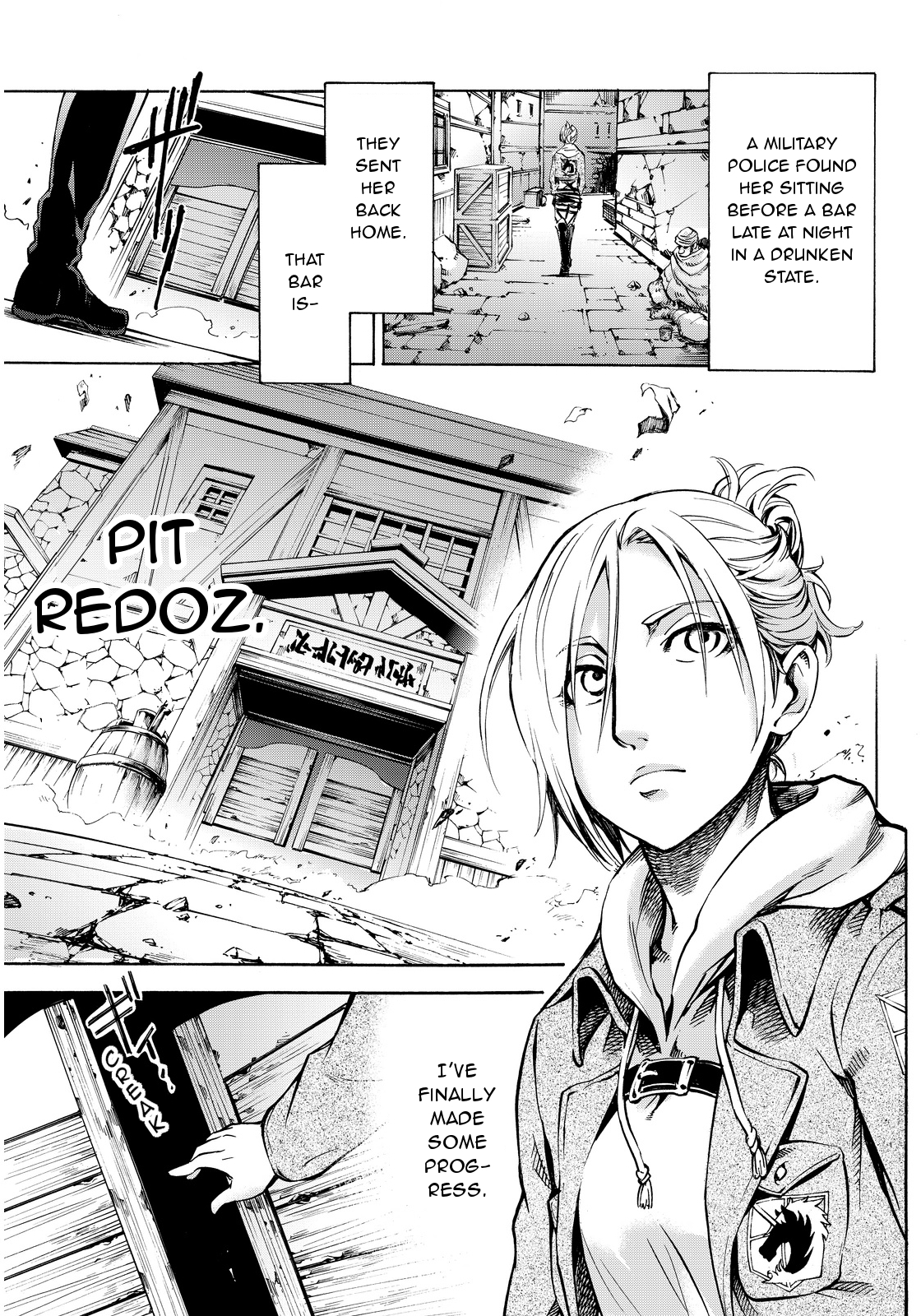 Shingeki no Kyojin - Lost Girls Chapter 1 page 43 - Chapter 1: Carly Stratmann