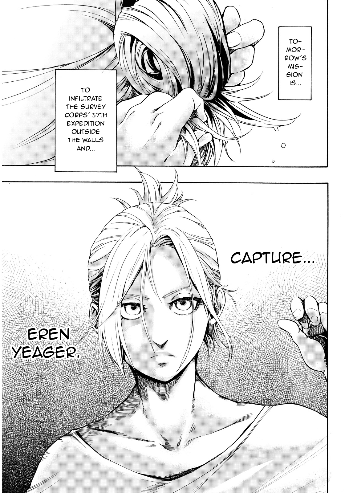 Shingeki no Kyojin - Lost Girls Chapter 1 page 7 - Chapter 1: Carly Stratmann