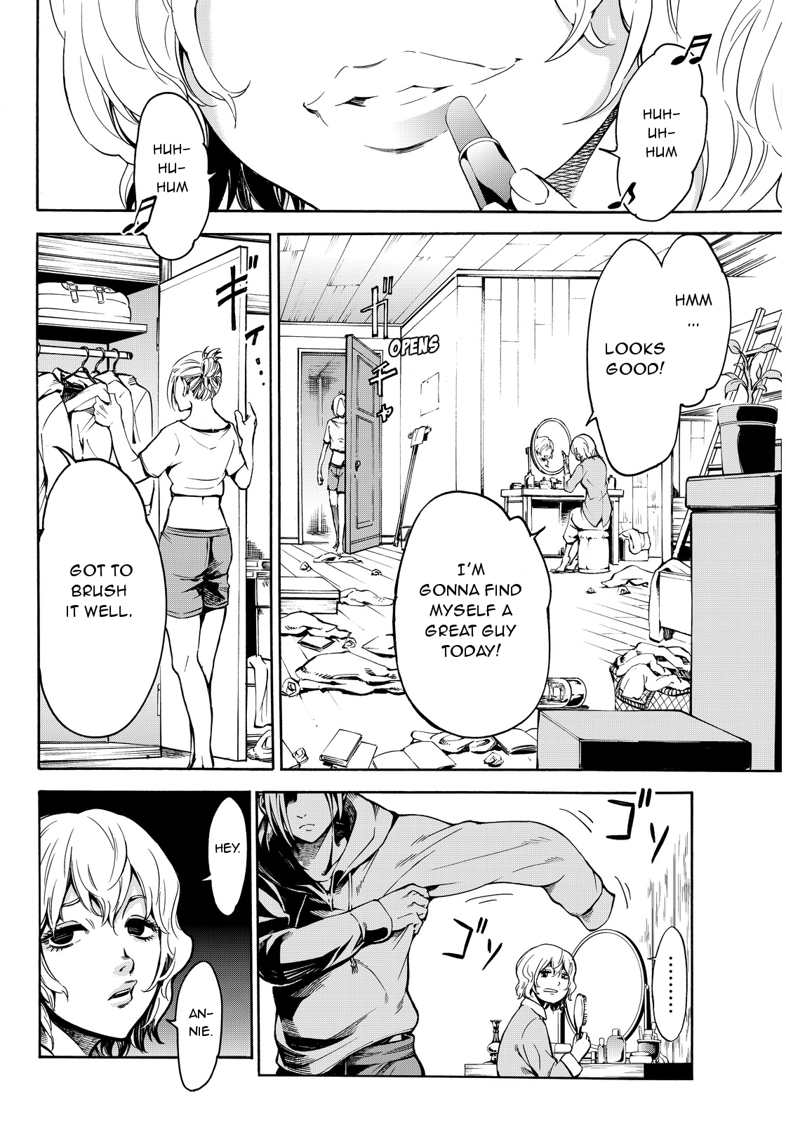 Shingeki no Kyojin - Lost Girls Chapter 1 page 8 - Chapter 1: Carly Stratmann