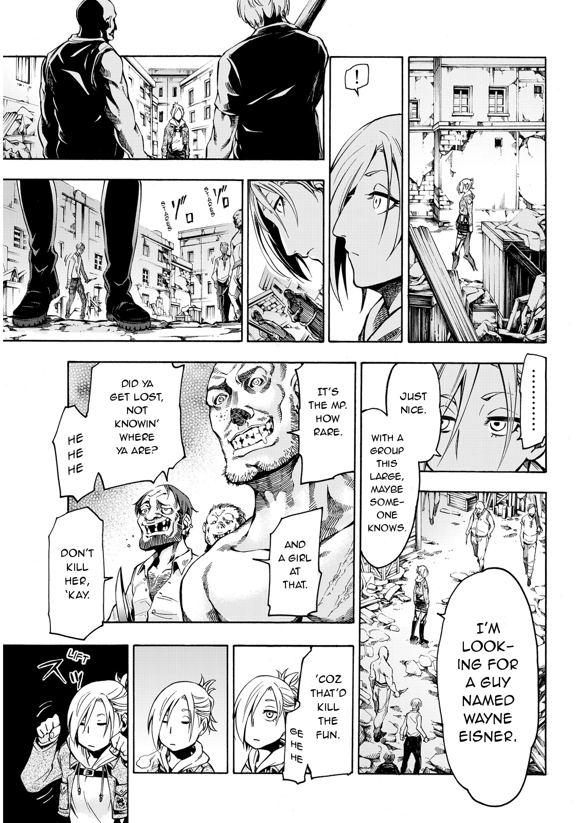 Shingeki no Kyojin - Lost Girls Chapter 2 page 33 - Chapter 2: Wayne Eisner