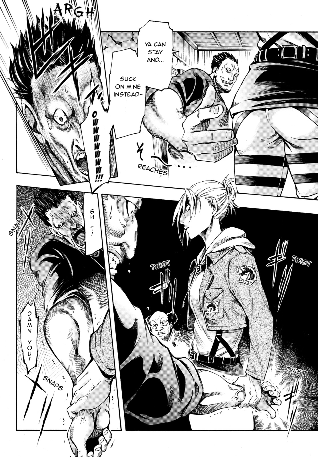 Shingeki no Kyojin - Lost Girls Chapter 2 page 8 - Chapter 2: Wayne Eisner