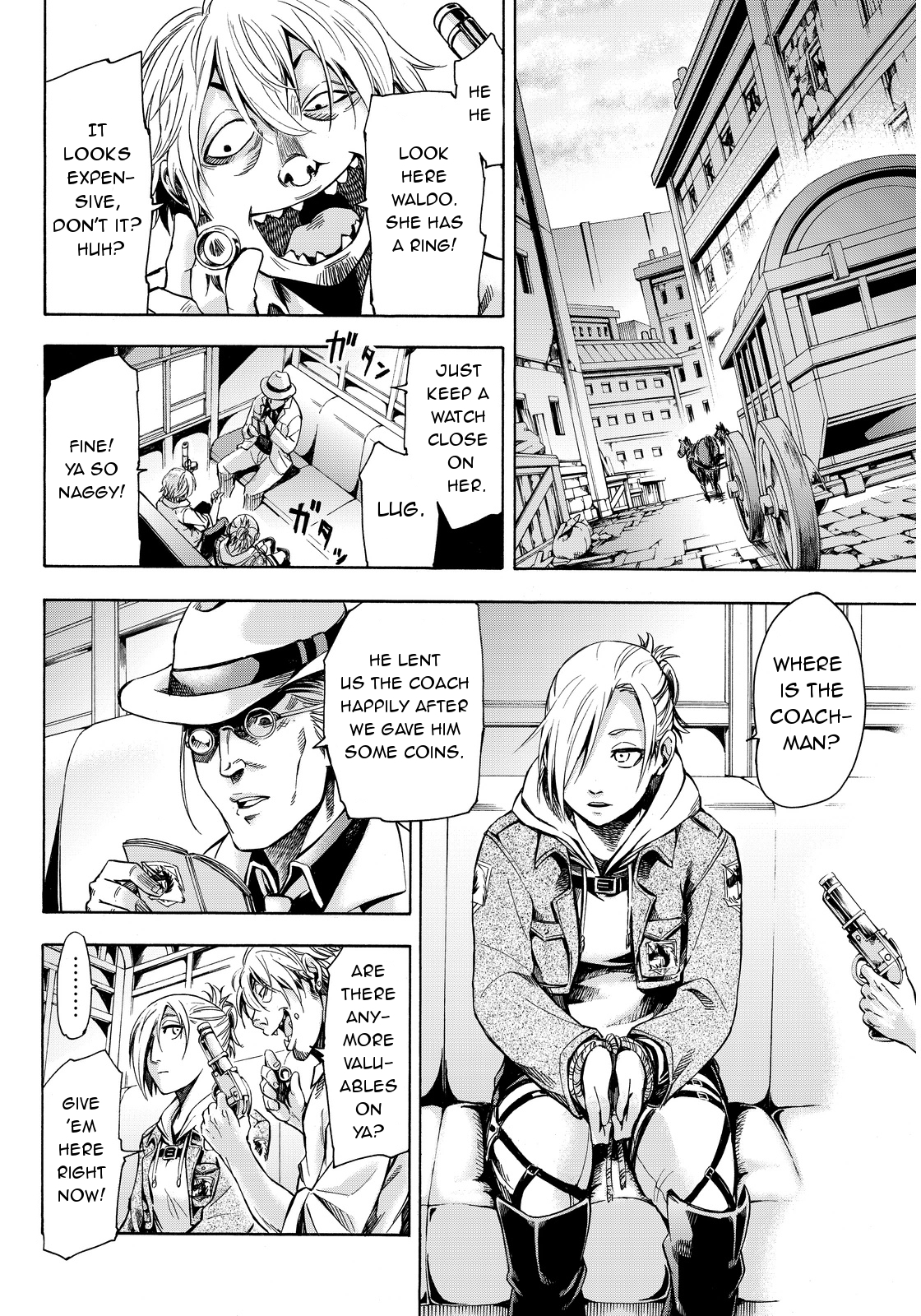 Shingeki no Kyojin - Lost Girls Chapter 3 page 10 - Chapter 3: Waldo and Lug