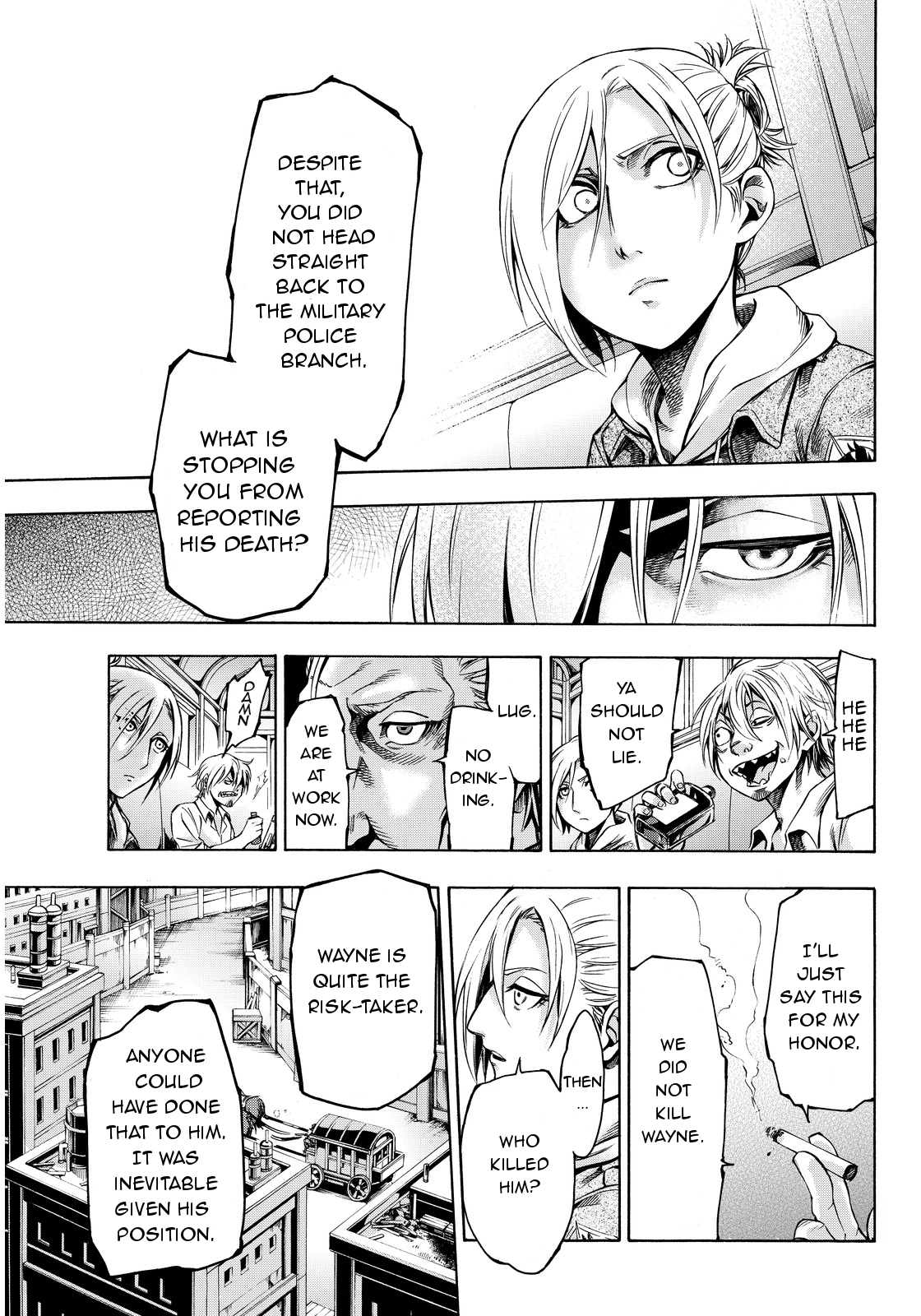 Shingeki no Kyojin - Lost Girls Chapter 3 page 15 - Chapter 3: Waldo and Lug