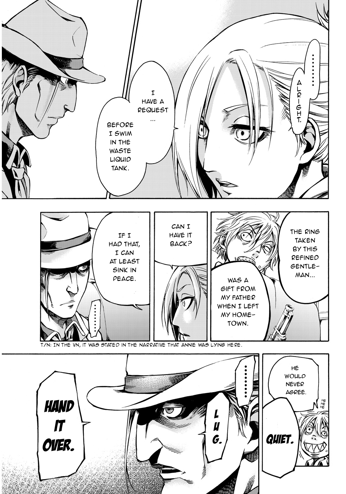 Shingeki no Kyojin - Lost Girls Chapter 3 page 17 - Chapter 3: Waldo and Lug