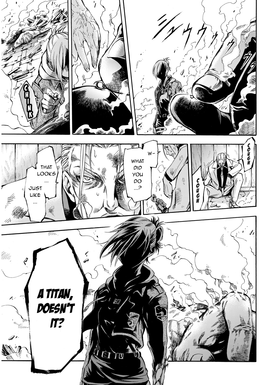 Shingeki no Kyojin - Lost Girls Chapter 3 page 24 - Chapter 3: Waldo and Lug