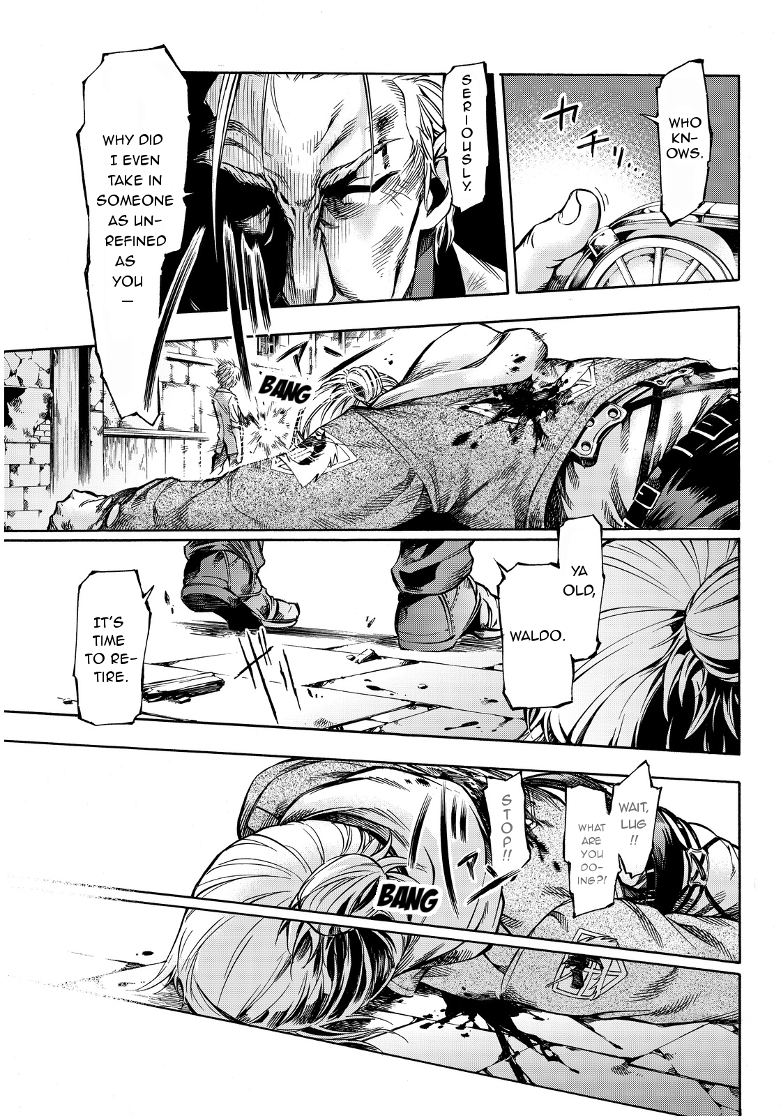 Shingeki no Kyojin - Lost Girls Chapter 3 page 28 - Chapter 3: Waldo and Lug