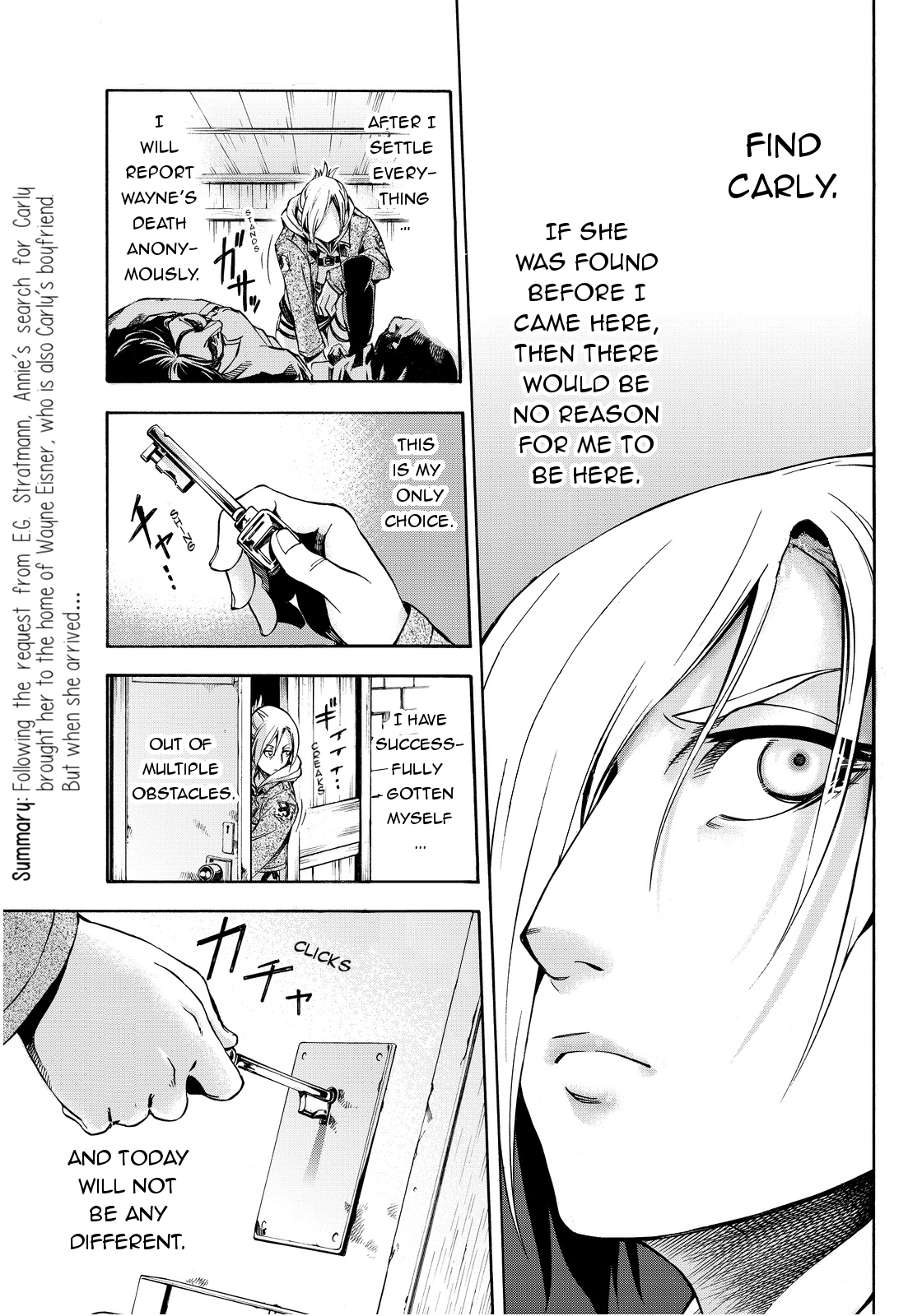 Shingeki no Kyojin - Lost Girls Chapter 3 page 5 - Chapter 3: Waldo and Lug