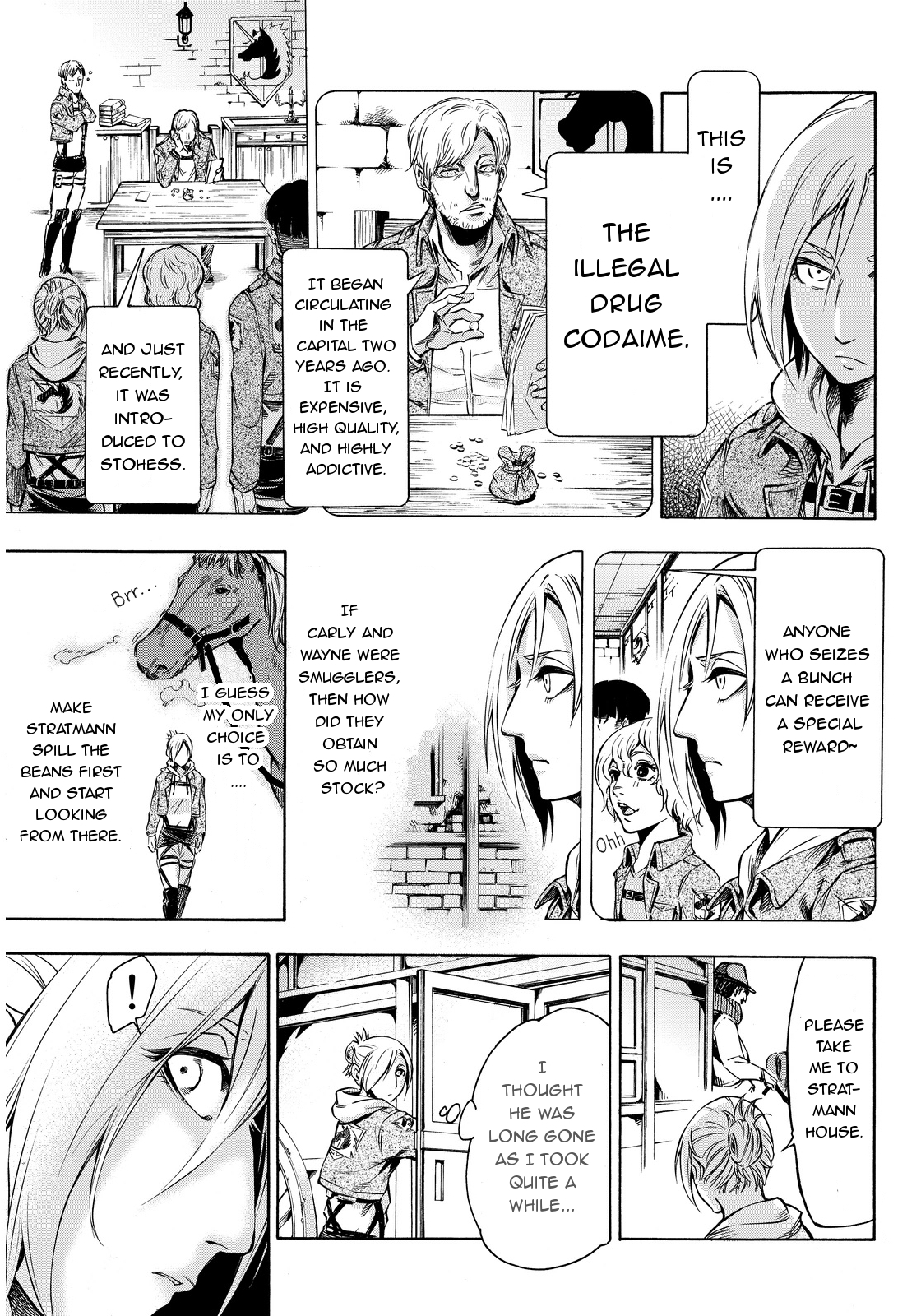 Shingeki no Kyojin - Lost Girls Chapter 3 page 7 - Chapter 3: Waldo and Lug