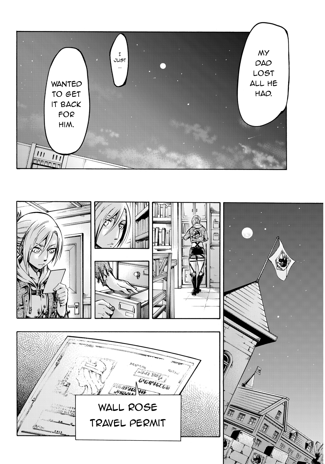 Shingeki no Kyojin - Lost Girls Chapter 4 page 20 - Chapter 4: Codaime