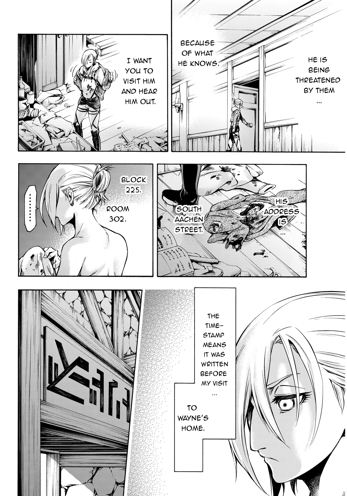 Shingeki no Kyojin - Lost Girls Chapter 4 page 22 - Chapter 4: Codaime