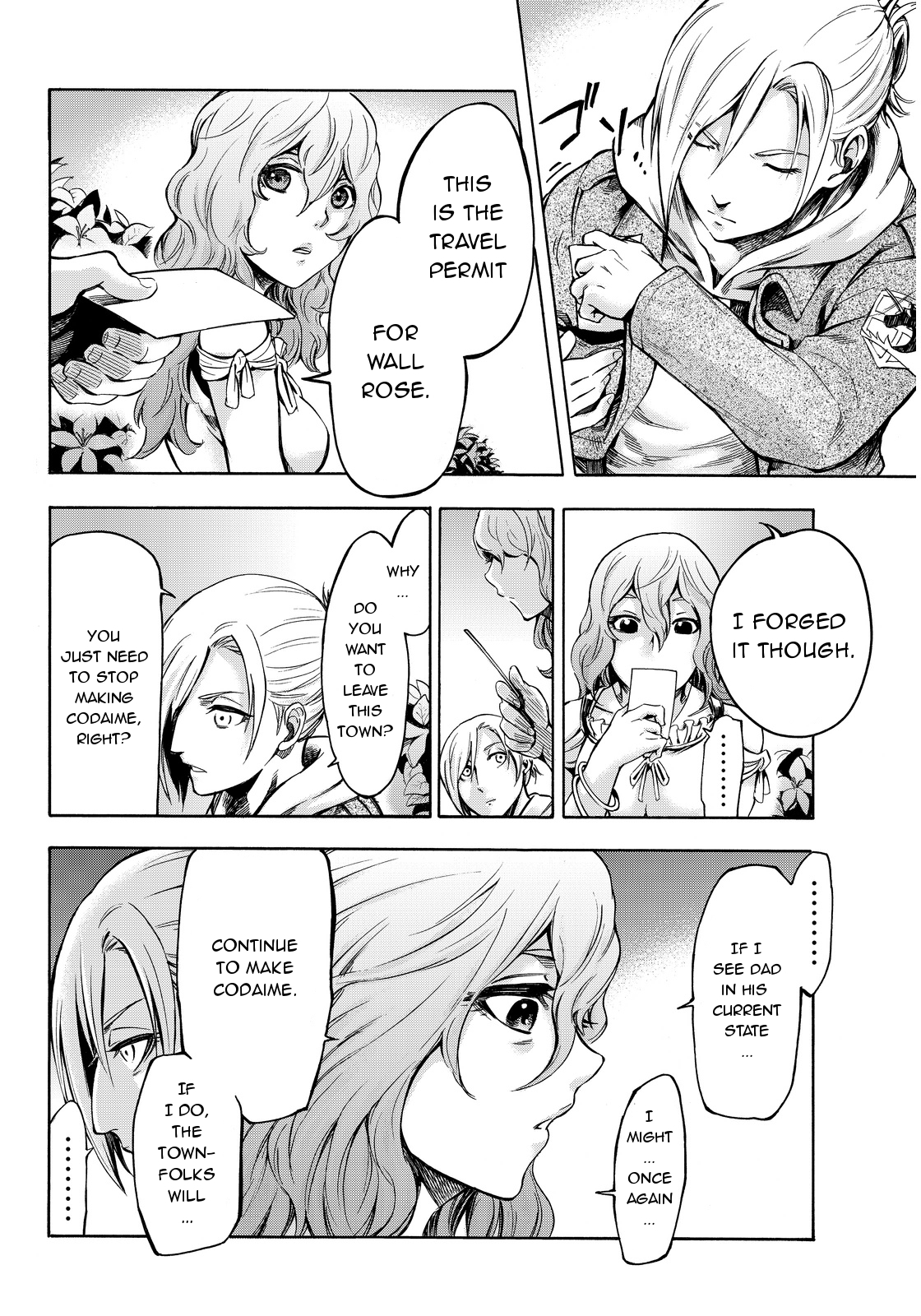 Shingeki no Kyojin - Lost Girls Chapter 4 page 32 - Chapter 4: Codaime