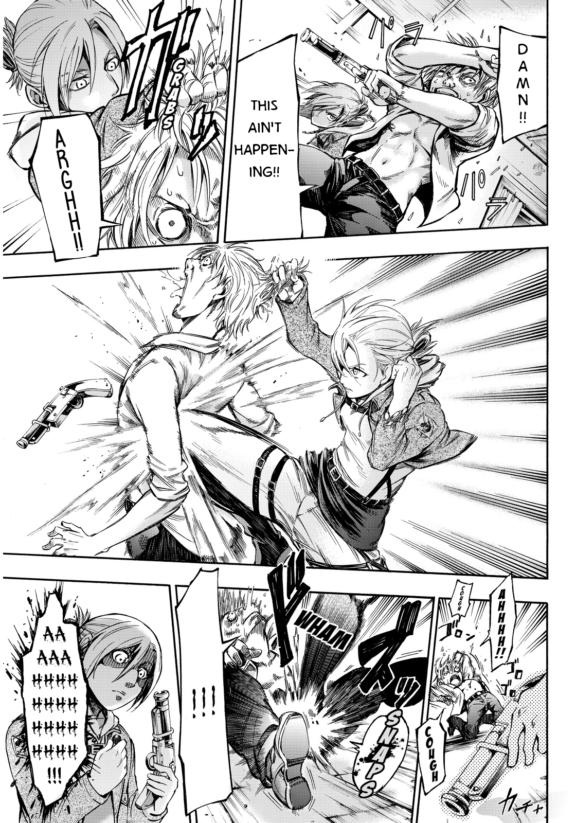 Shingeki no Kyojin - Lost Girls Chapter 4 page 7 - Chapter 4: Codaime