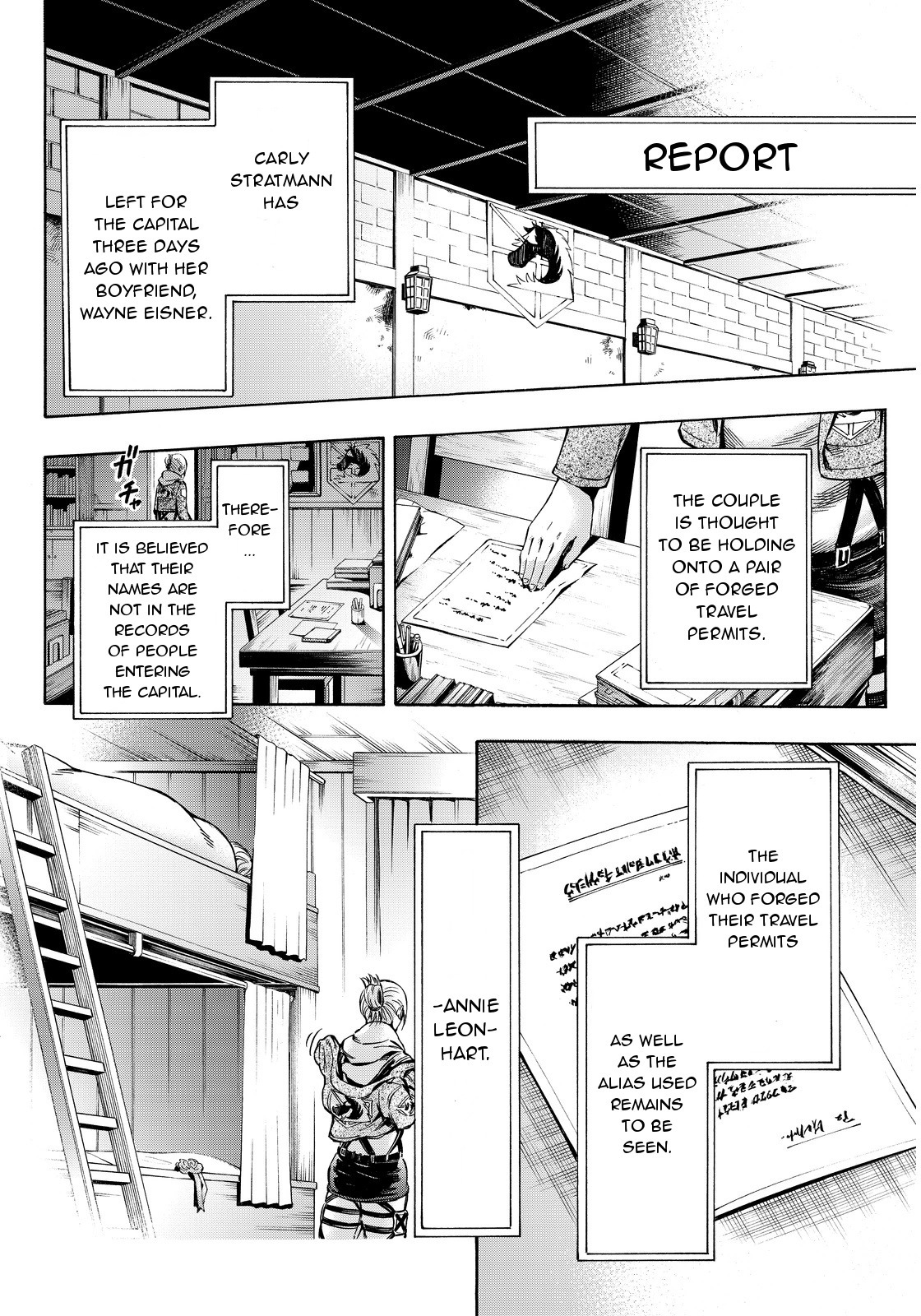 Shingeki no Kyojin - Lost Girls Chapter 5 page 24 - Chapter 5: Annie Leonheart