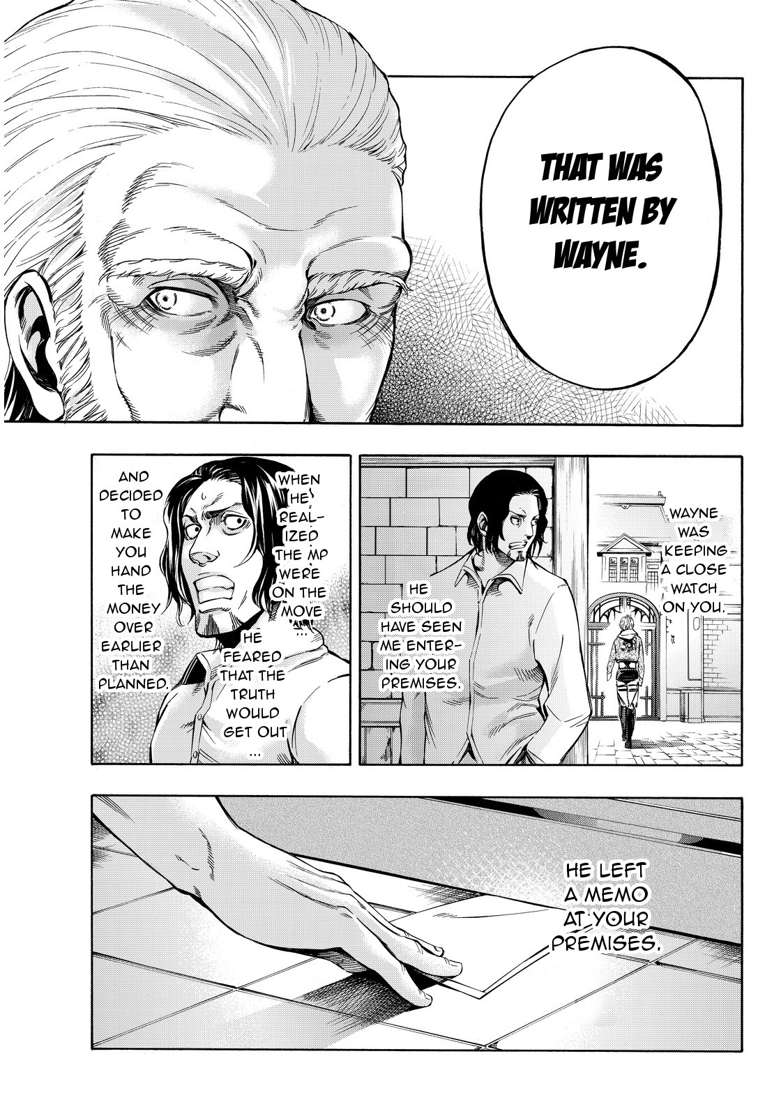 Shingeki no Kyojin - Lost Girls Chapter 5 page 5 - Chapter 5: Annie Leonheart