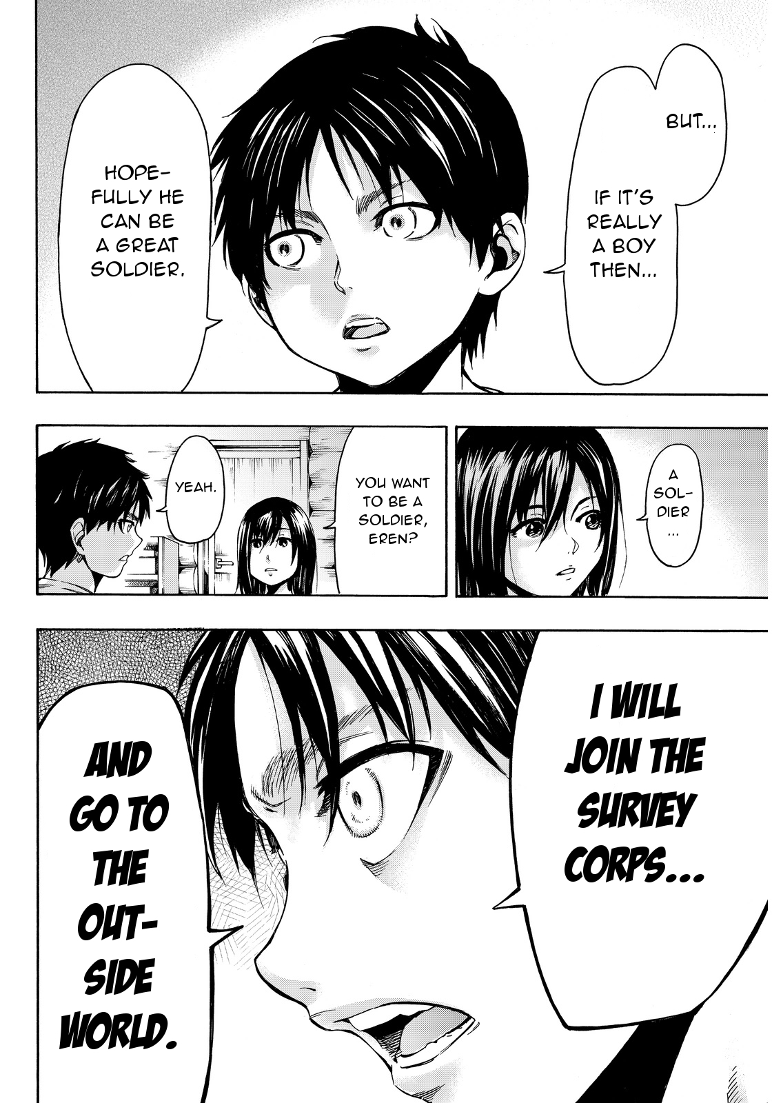 Shingeki no Kyojin - Lost Girls Chapter 6 page 10 - Chapter 6: Eren Yeager