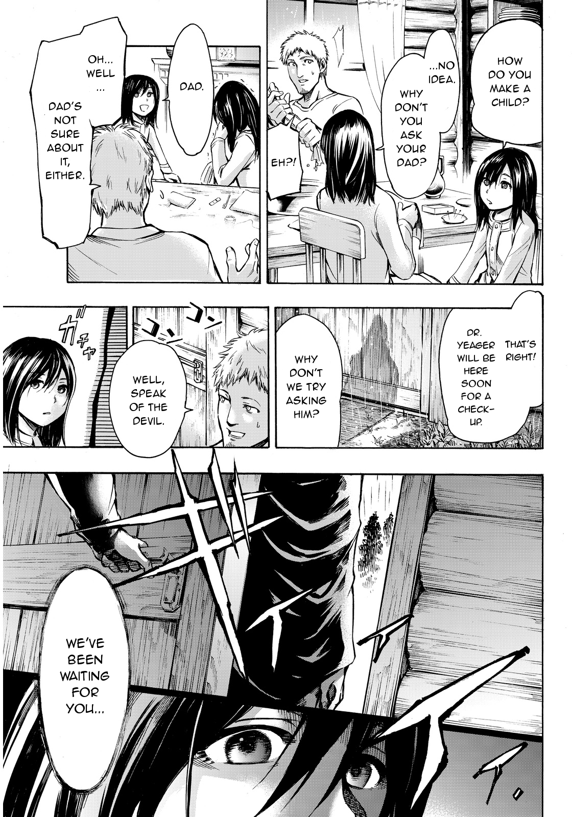 Shingeki no Kyojin - Lost Girls Chapter 6 page 5 - Chapter 6: Eren Yeager
