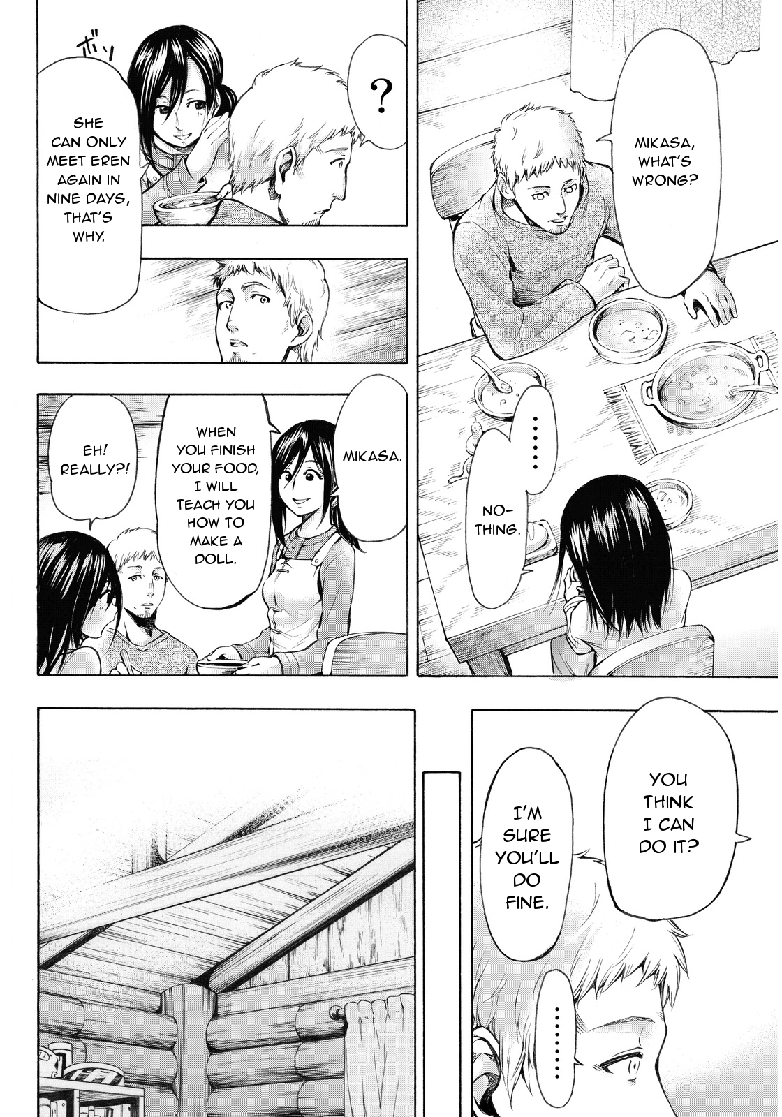Shingeki no Kyojin - Lost Girls Chapter 7 page 2 - Chapter 7: Shiganshina