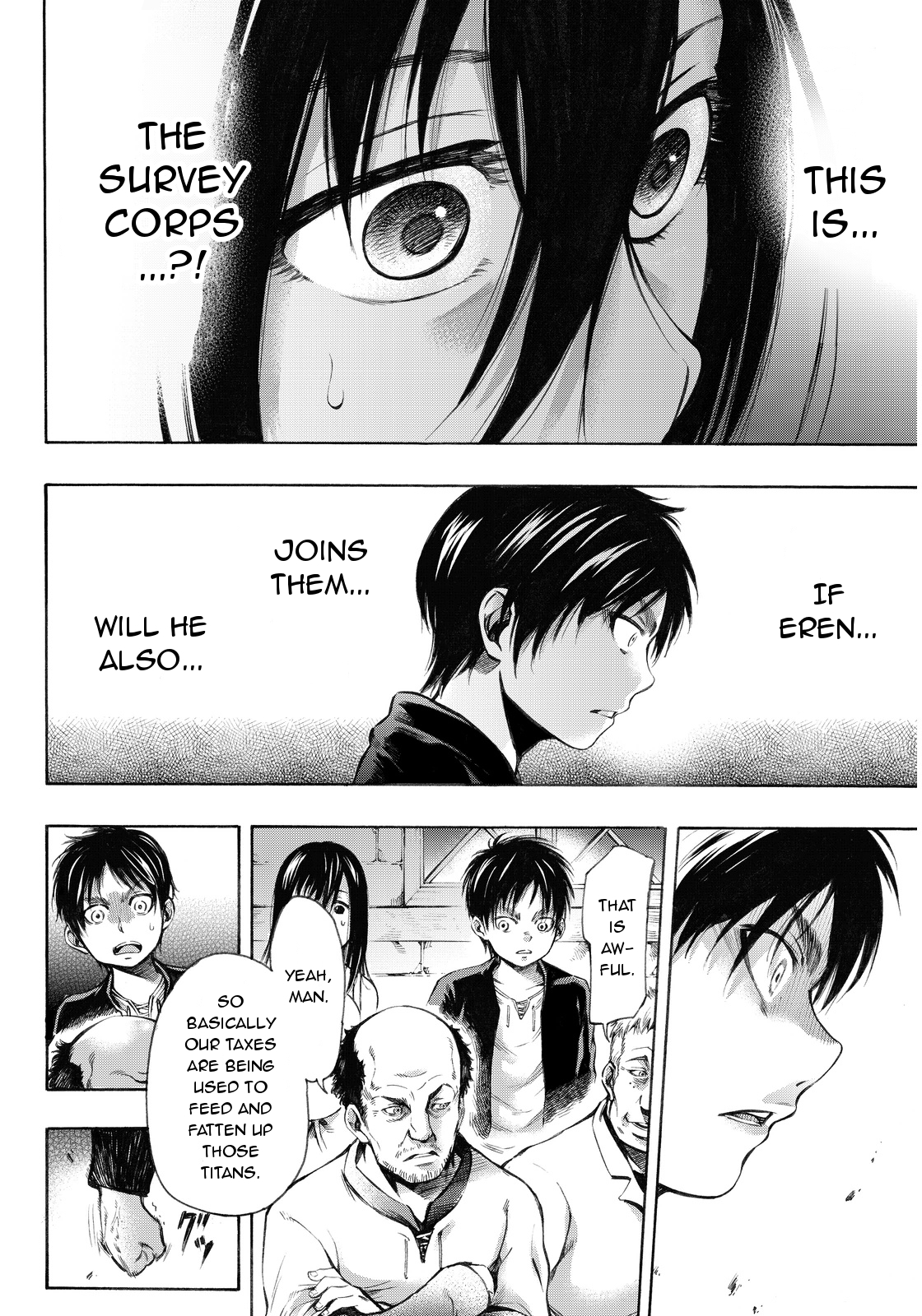 Shingeki no Kyojin - Lost Girls Chapter 7 page 22 - Chapter 7: Shiganshina