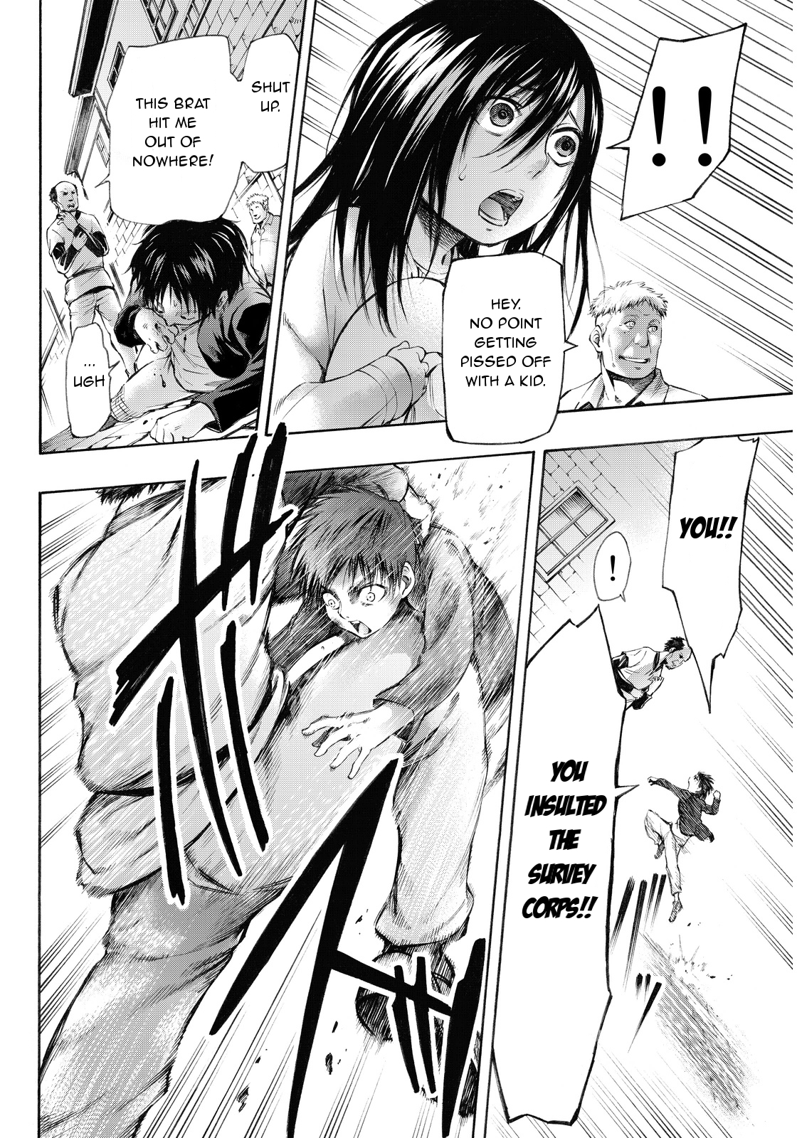 Shingeki no Kyojin - Lost Girls Chapter 7 page 24 - Chapter 7: Shiganshina