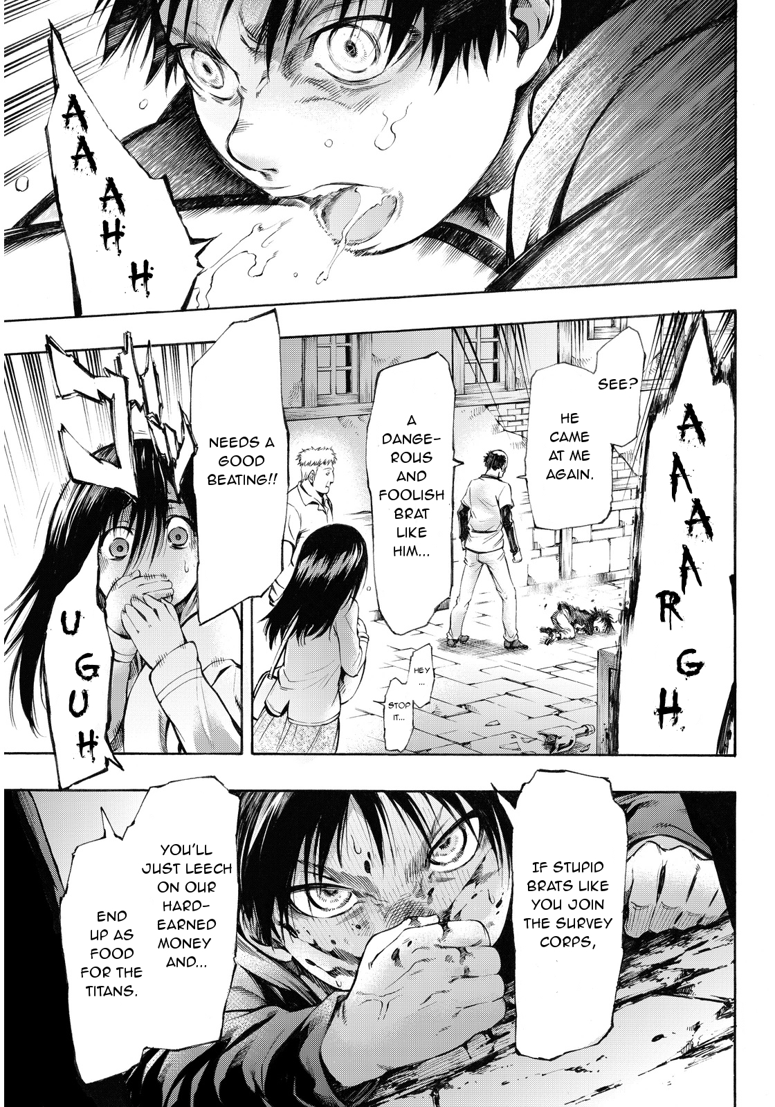 Shingeki no Kyojin - Lost Girls Chapter 7 page 25 - Chapter 7: Shiganshina