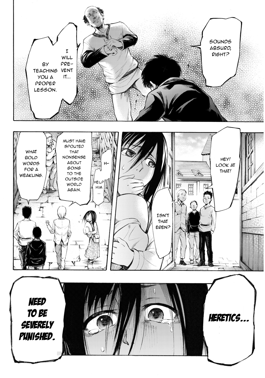 Shingeki no Kyojin - Lost Girls Chapter 7 page 26 - Chapter 7: Shiganshina