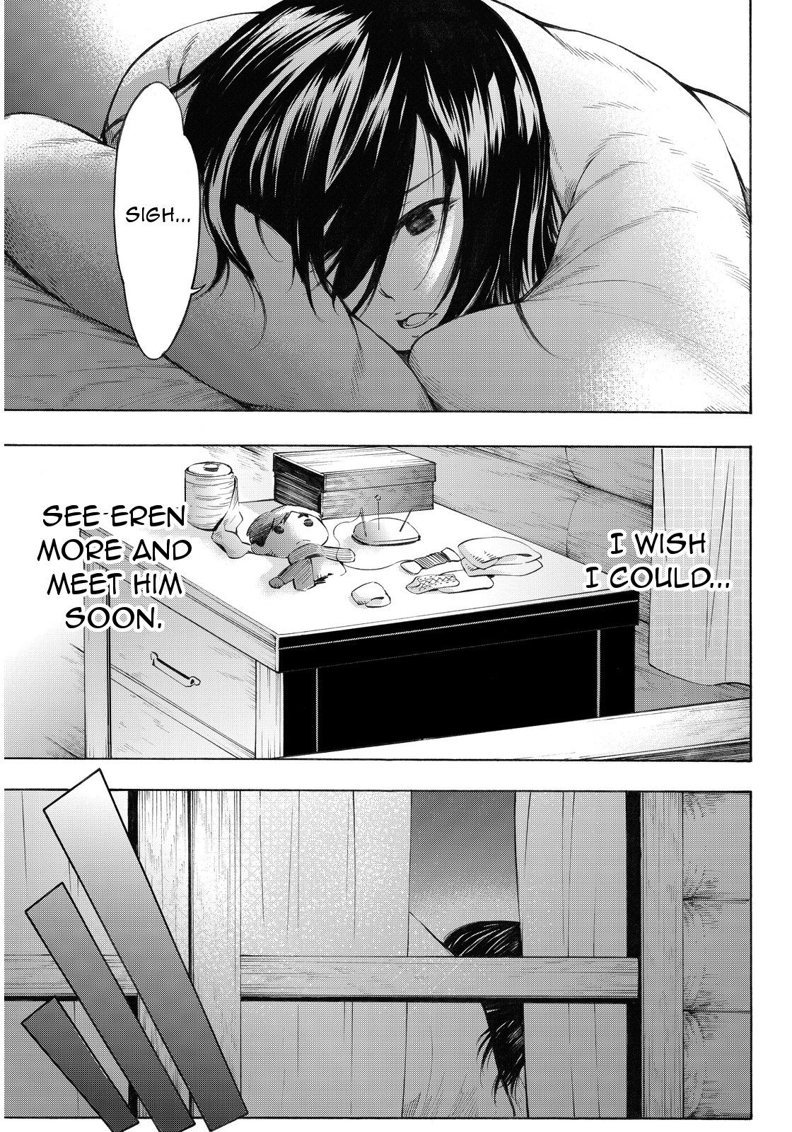 Shingeki no Kyojin - Lost Girls Chapter 7 page 3 - Chapter 7: Shiganshina