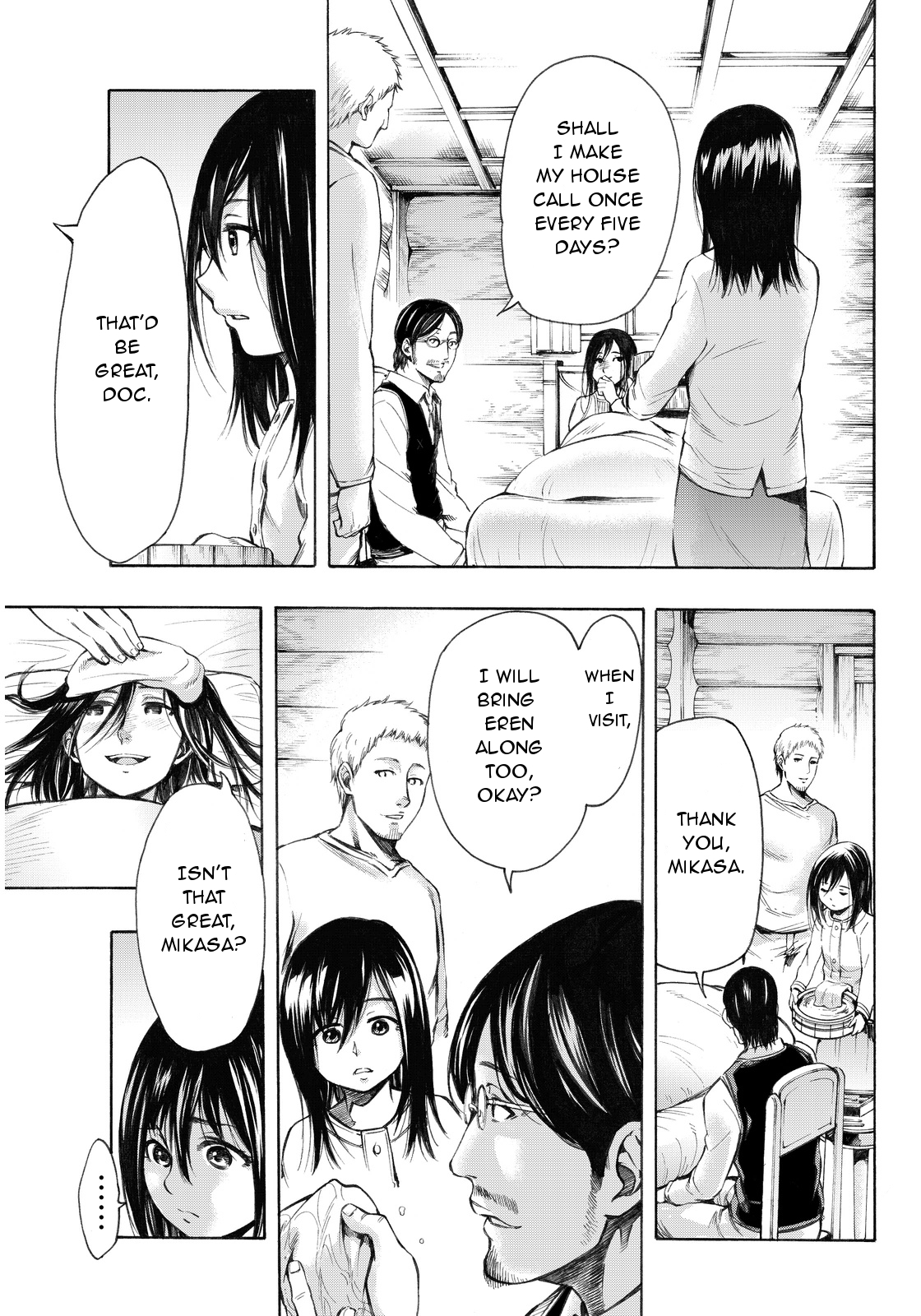 Shingeki no Kyojin - Lost Girls Chapter 7 page 5 - Chapter 7: Shiganshina