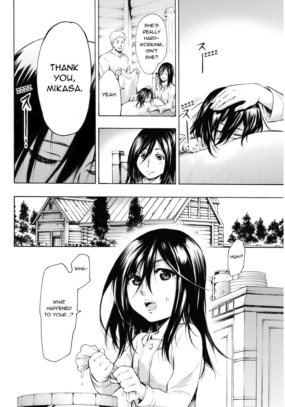 Shingeki no Kyojin - Lost Girls Chapter 7 page 8 - Chapter 7: Shiganshina