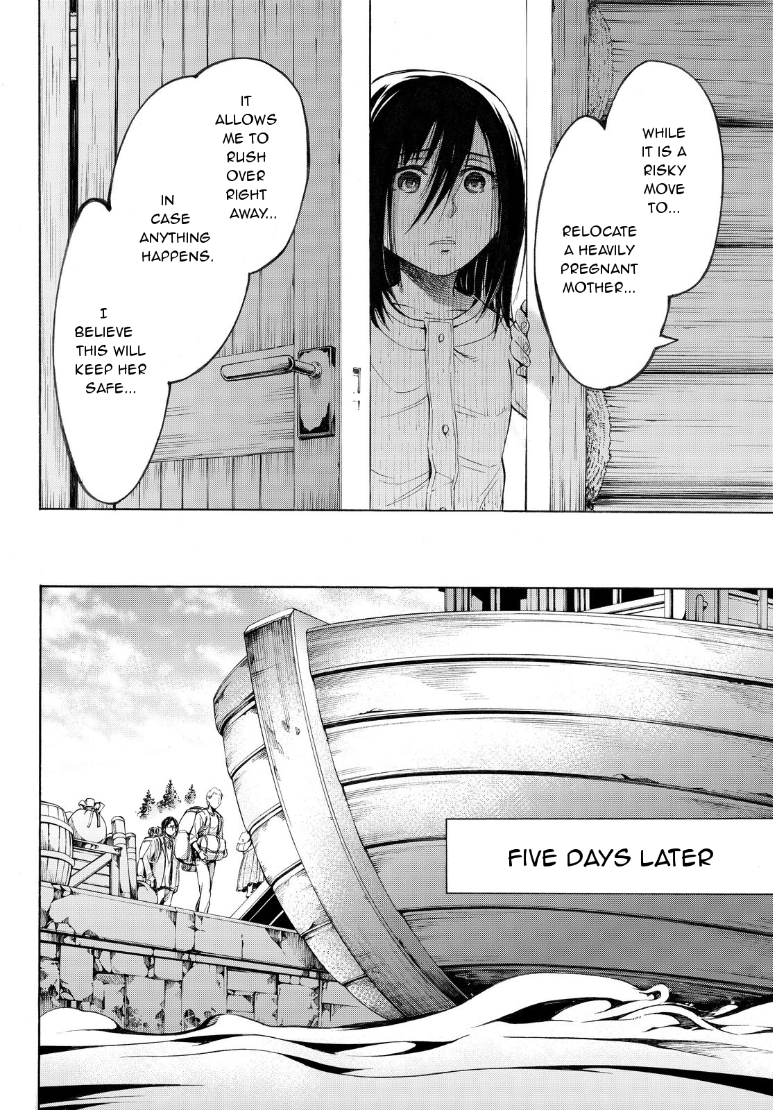 Shingeki no Kyojin - Lost Girls Chapter 8 page 14 - Chapter 8: Airplane, Part 1
