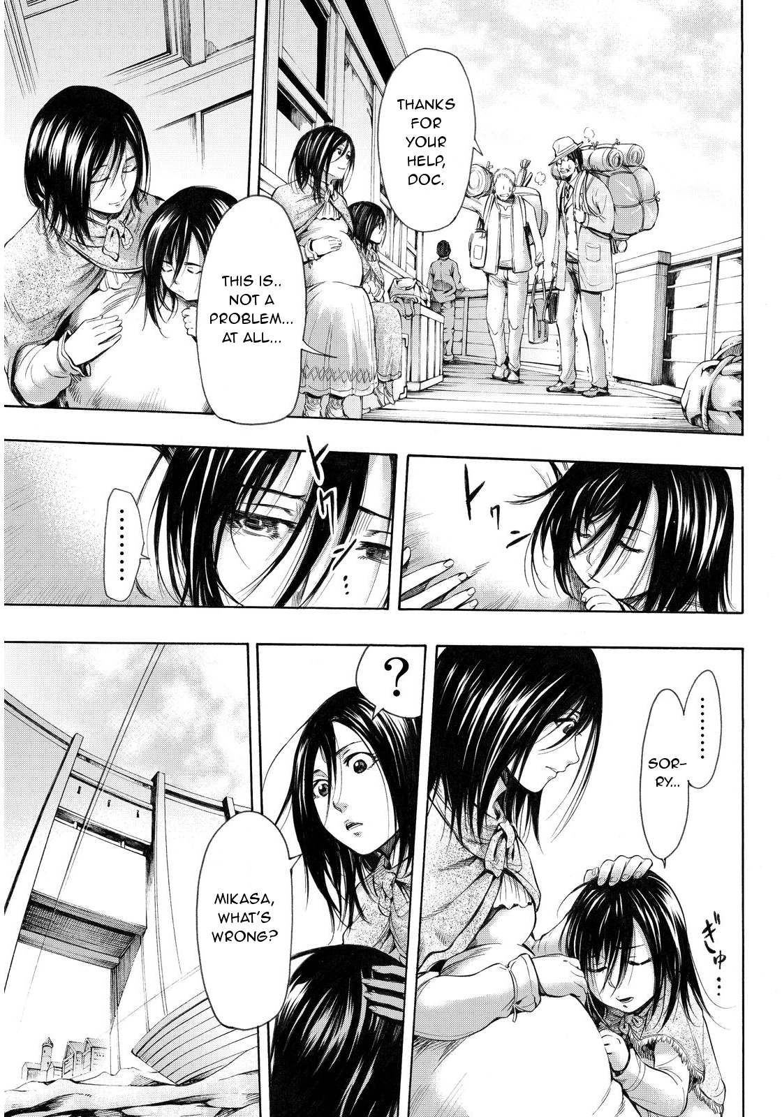 Shingeki no Kyojin - Lost Girls Chapter 8 page 15 - Chapter 8: Airplane, Part 1