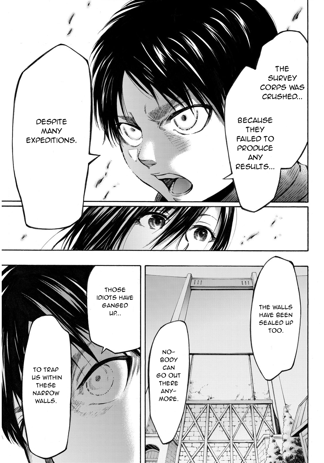 Shingeki no Kyojin - Lost Girls Chapter 8 page 27 - Chapter 8: Airplane, Part 1