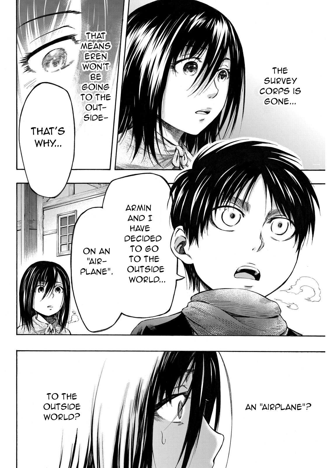 Shingeki no Kyojin - Lost Girls Chapter 8 page 28 - Chapter 8: Airplane, Part 1