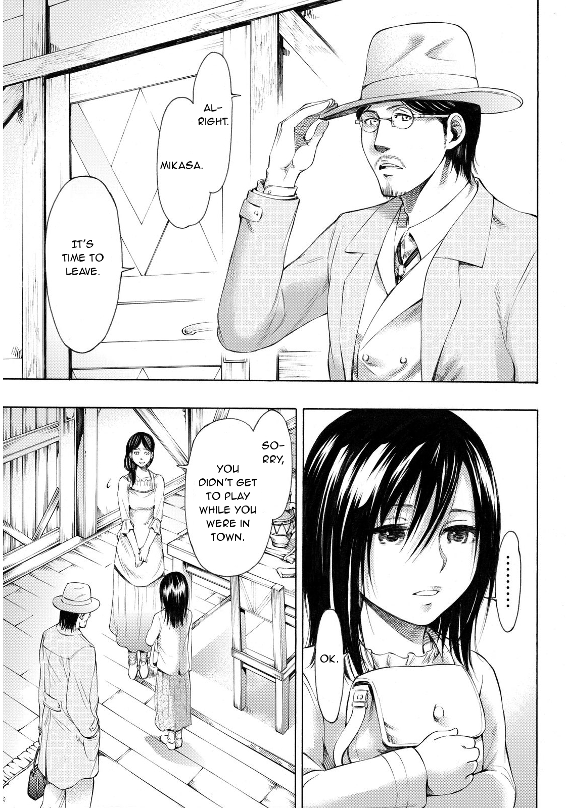 Shingeki no Kyojin - Lost Girls Chapter 8 page 3 - Chapter 8: Airplane, Part 1