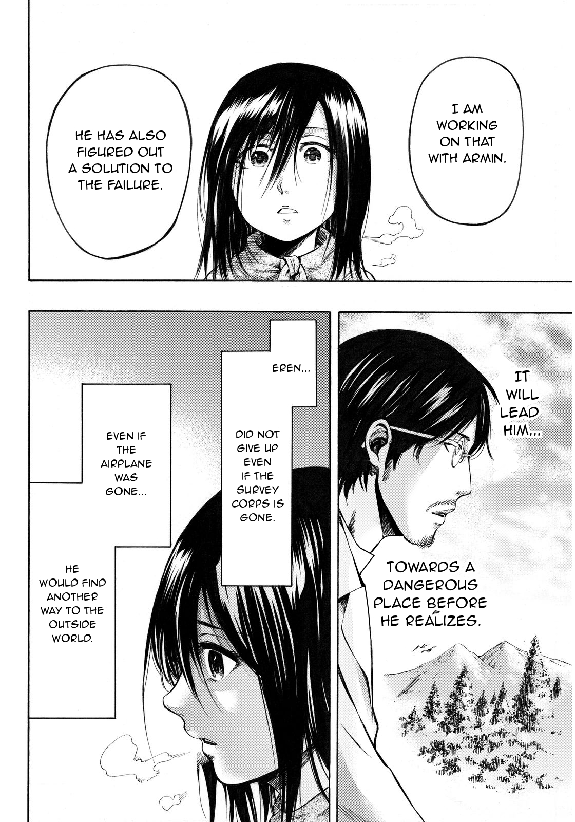 Shingeki no Kyojin - Lost Girls Chapter 8 page 30 - Chapter 8: Airplane, Part 1