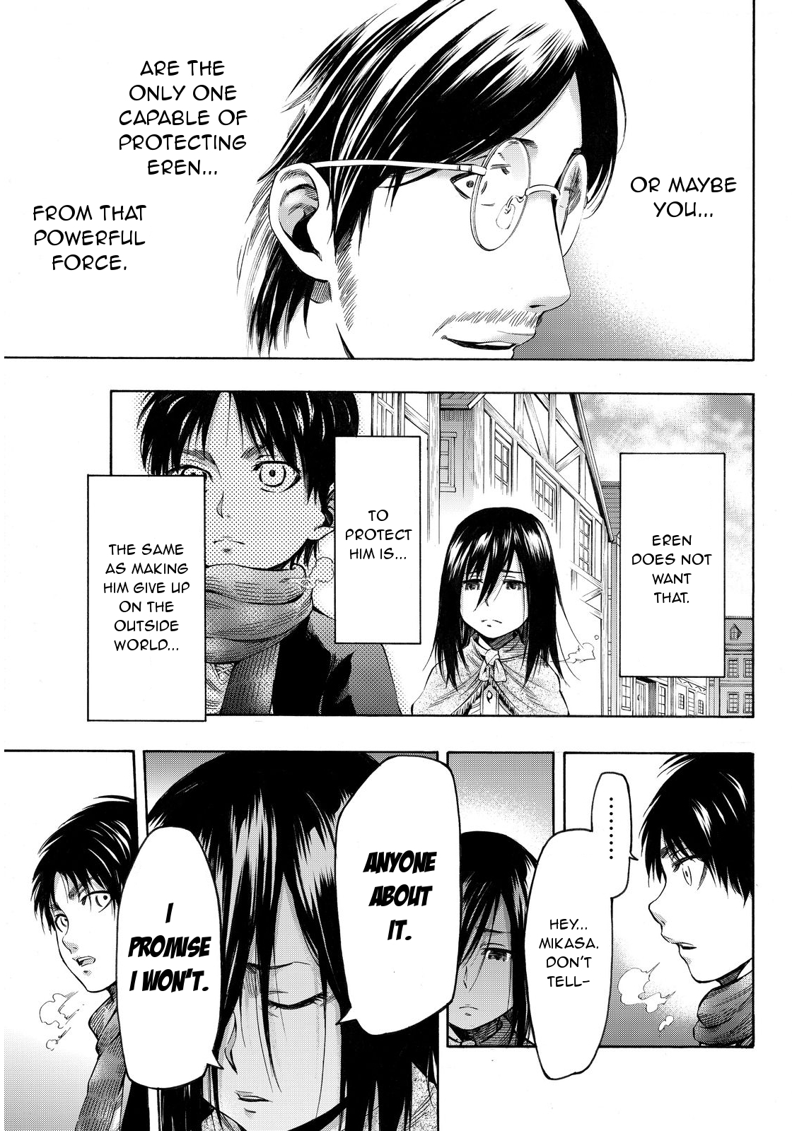 Shingeki no Kyojin - Lost Girls Chapter 8 page 31 - Chapter 8: Airplane, Part 1