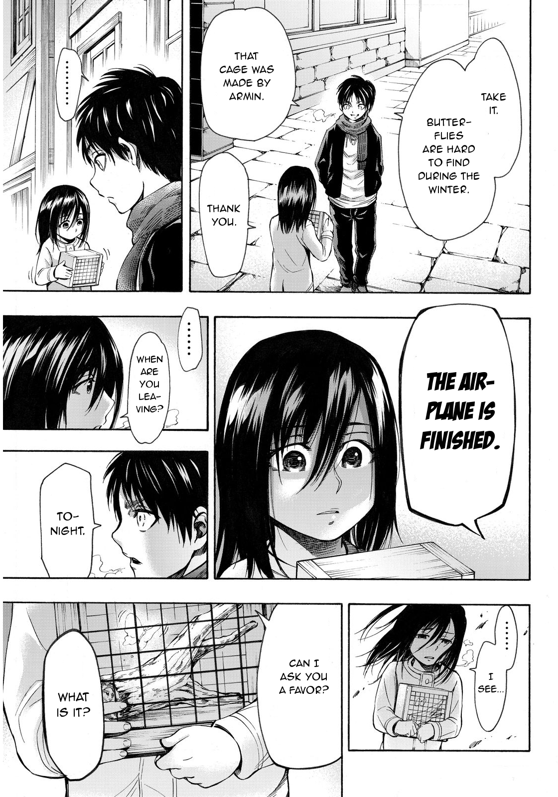 Shingeki no Kyojin - Lost Girls Chapter 8 page 33 - Chapter 8: Airplane, Part 1