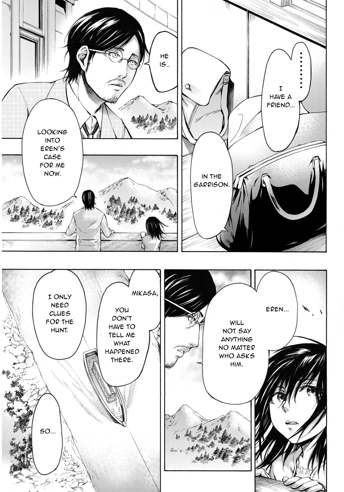 Shingeki no Kyojin - Lost Girls Chapter 8 page 5 - Chapter 8: Airplane, Part 1