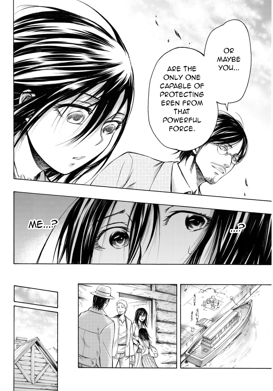 Shingeki no Kyojin - Lost Girls Chapter 8 page 8 - Chapter 8: Airplane, Part 1