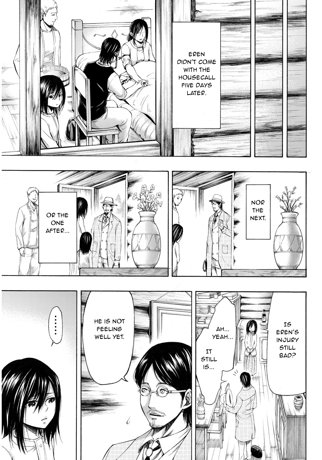 Shingeki no Kyojin - Lost Girls Chapter 8 page 9 - Chapter 8: Airplane, Part 1