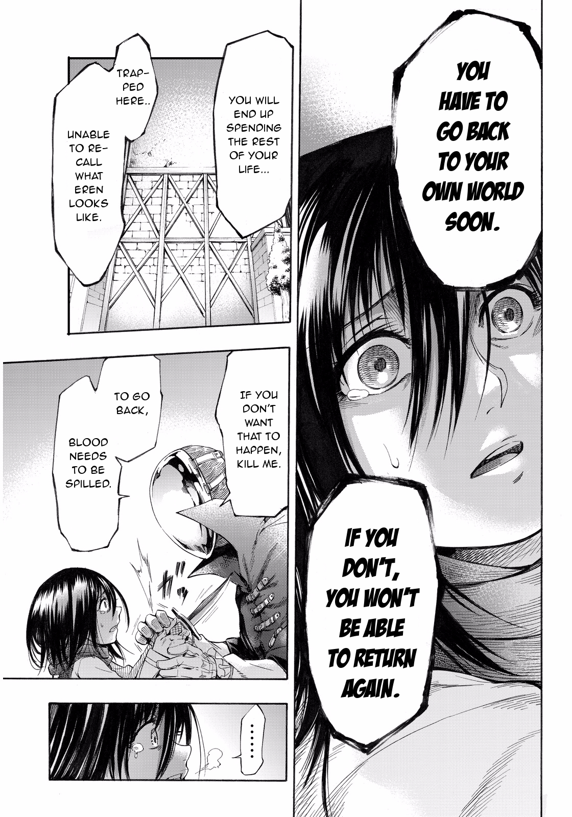 Shingeki no Kyojin - Lost Girls Chapter 9 page 21 - Chapter 9: Airplane, Part 2