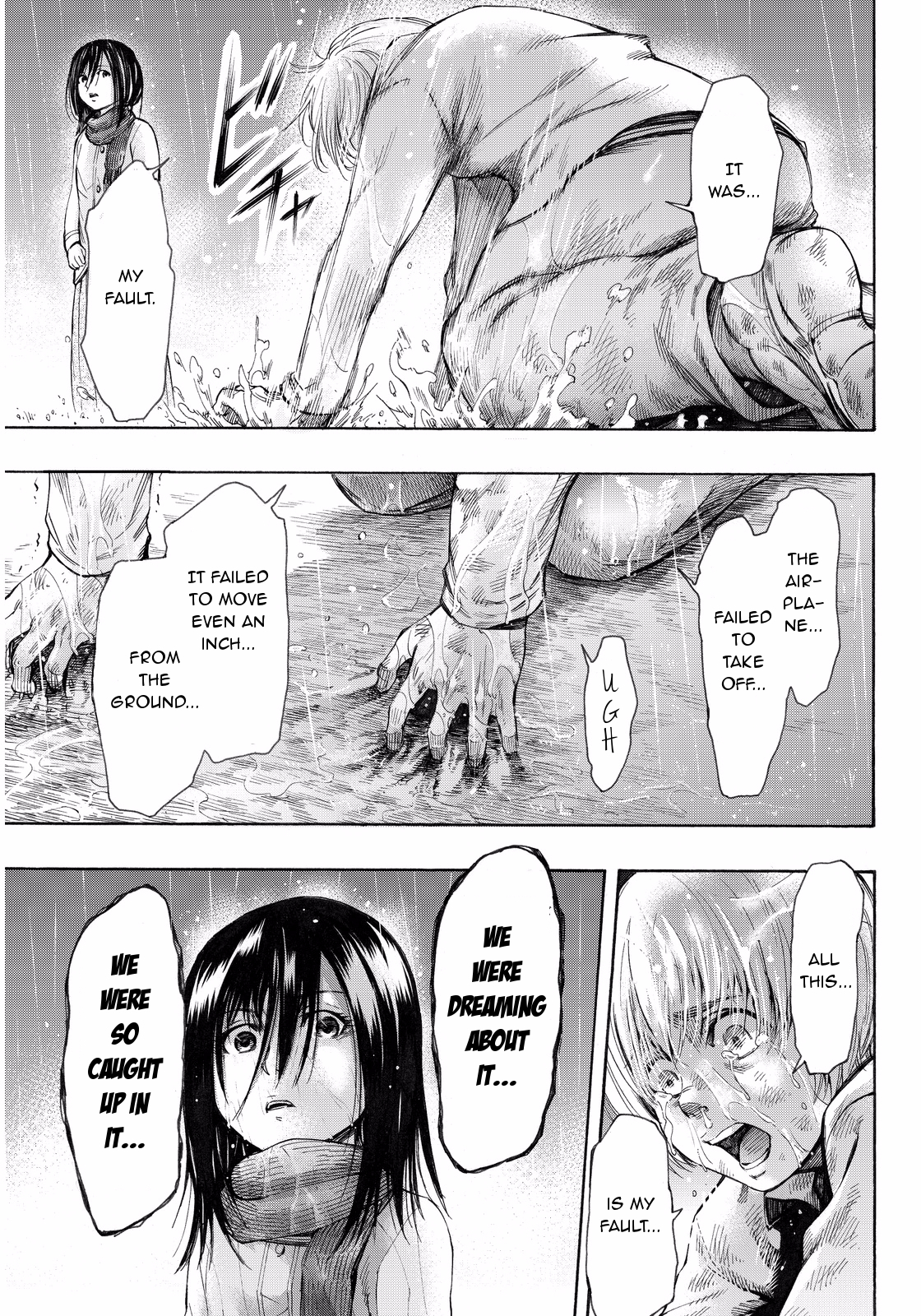 Shingeki no Kyojin - Lost Girls Chapter 9 page 39 - Chapter 9: Airplane, Part 2