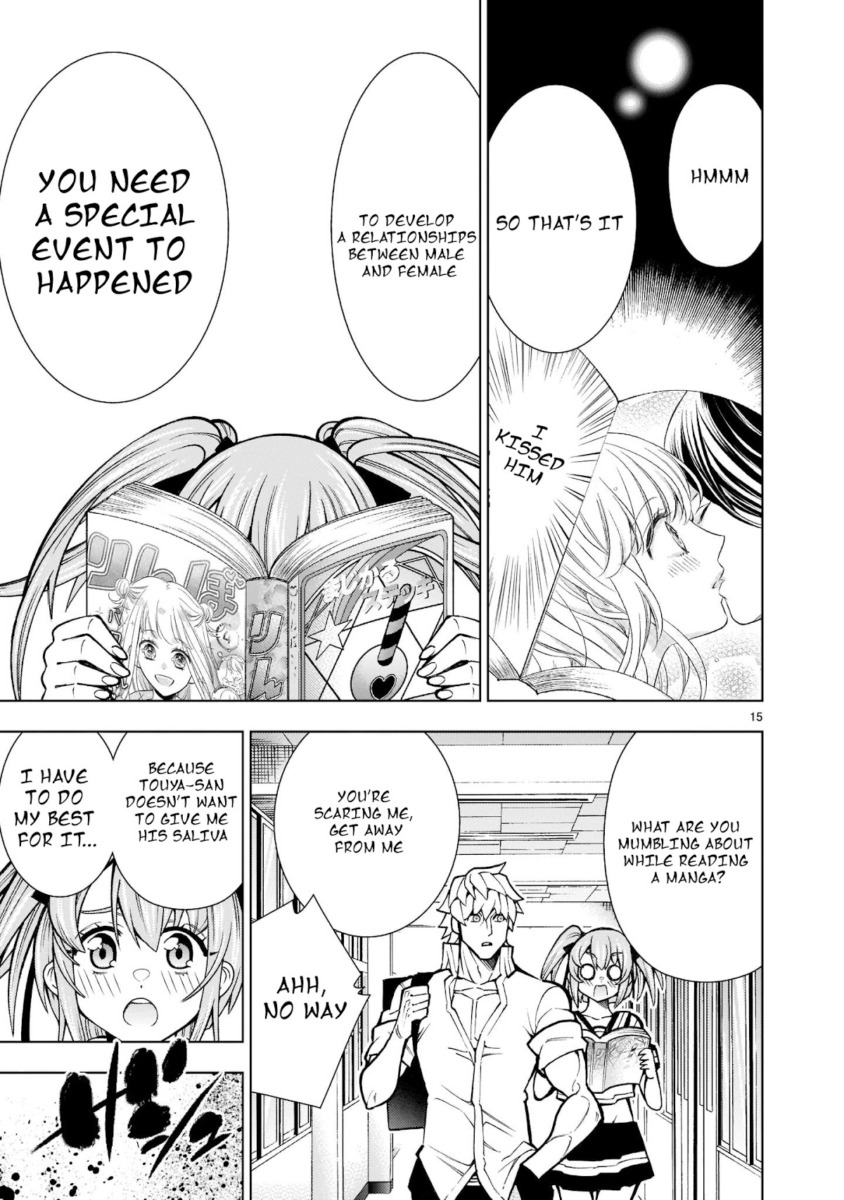 Shinigami Musume ha Peropero Shitai Chapter 2 page 15 - Chapter 2