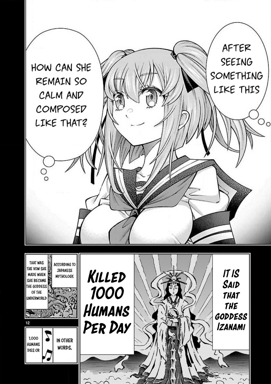 Shinigami Musume ha Peropero Shitai Chapter 5 page 13 - Chapter 5: Shinigami Girl Won't Hide