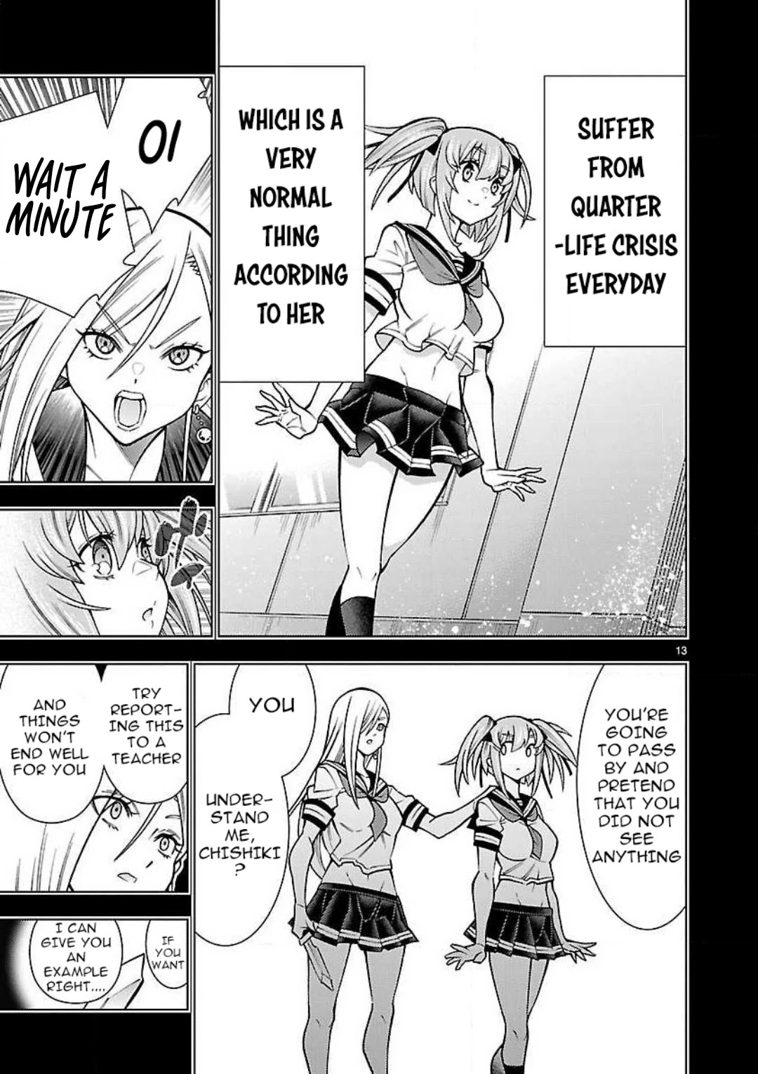 Shinigami Musume ha Peropero Shitai Chapter 5 page 14 - Chapter 5: Shinigami Girl Won't Hide