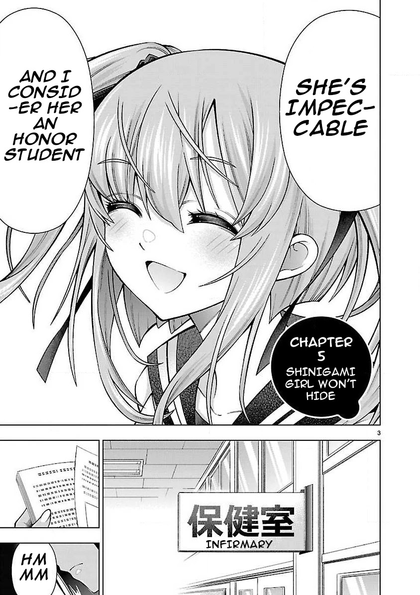 Shinigami Musume ha Peropero Shitai Chapter 5 page 4 - Chapter 5: Shinigami Girl Won't Hide