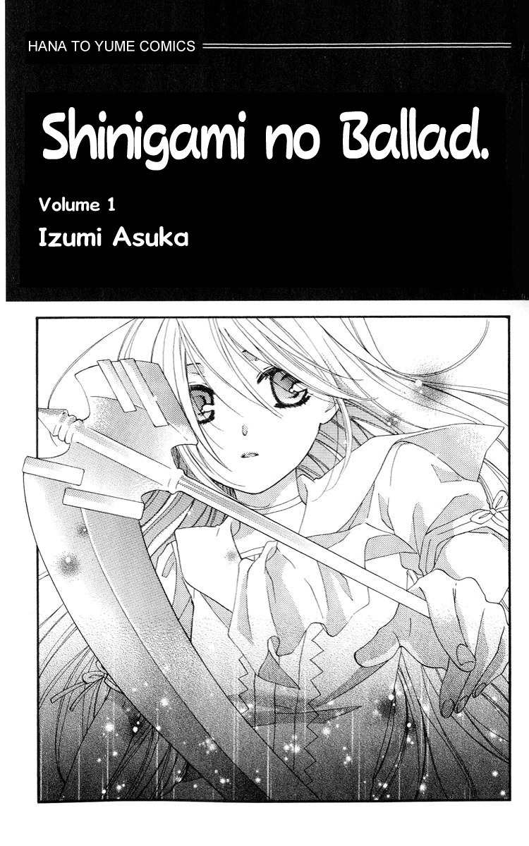 Shinigami no Ballad Chapter 0 page 3 - Chapter 0