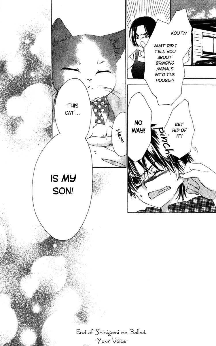 Shinigami no Ballad Chapter 11 page 47 - Chapter 11: Your Voice
