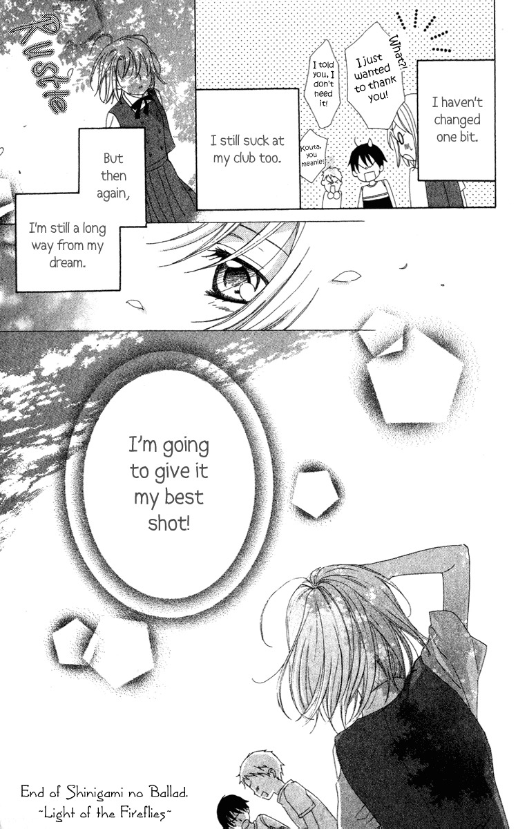 Shinigami no Ballad Chapter 8 page 49 - Chapter 8: Light of the Fireflies
